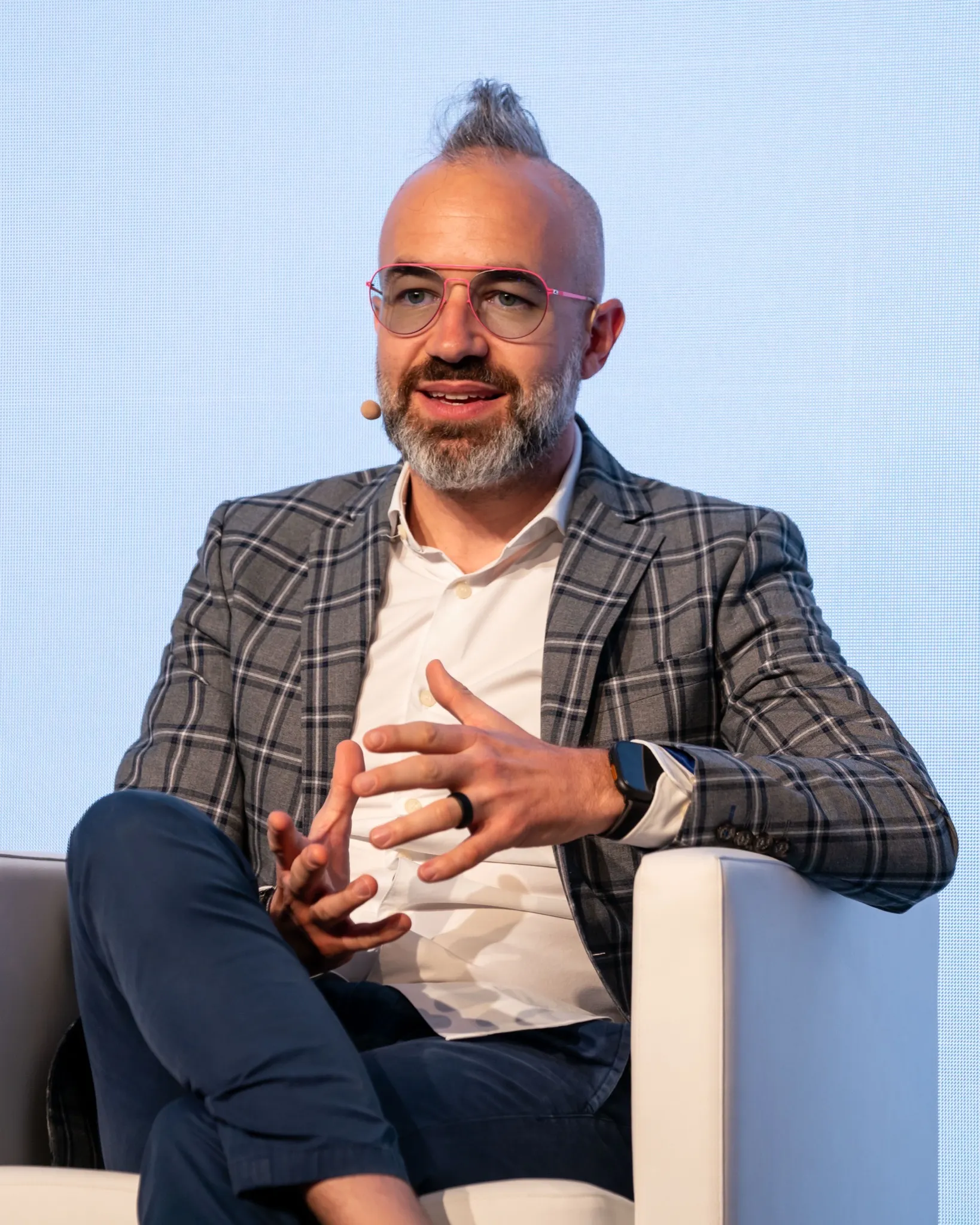 Adam Pantanowitz speaking at AbbVie Open Horizons, Amsterdam