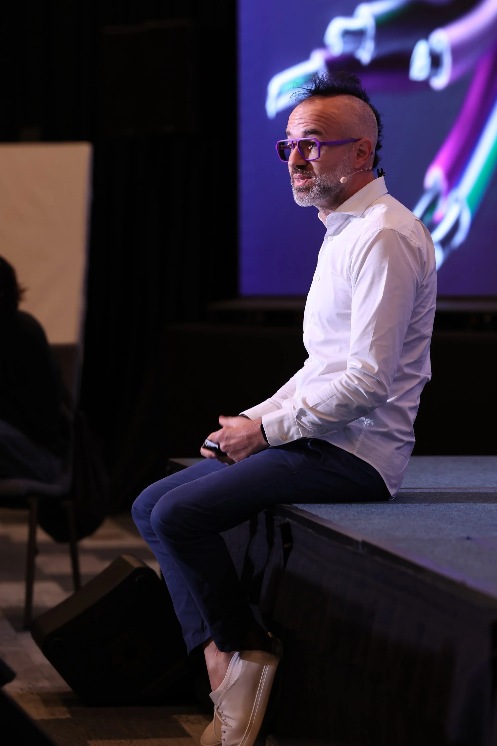Adam Pantanowitz closing the SingularityU Executive Program with the Step Change keynote